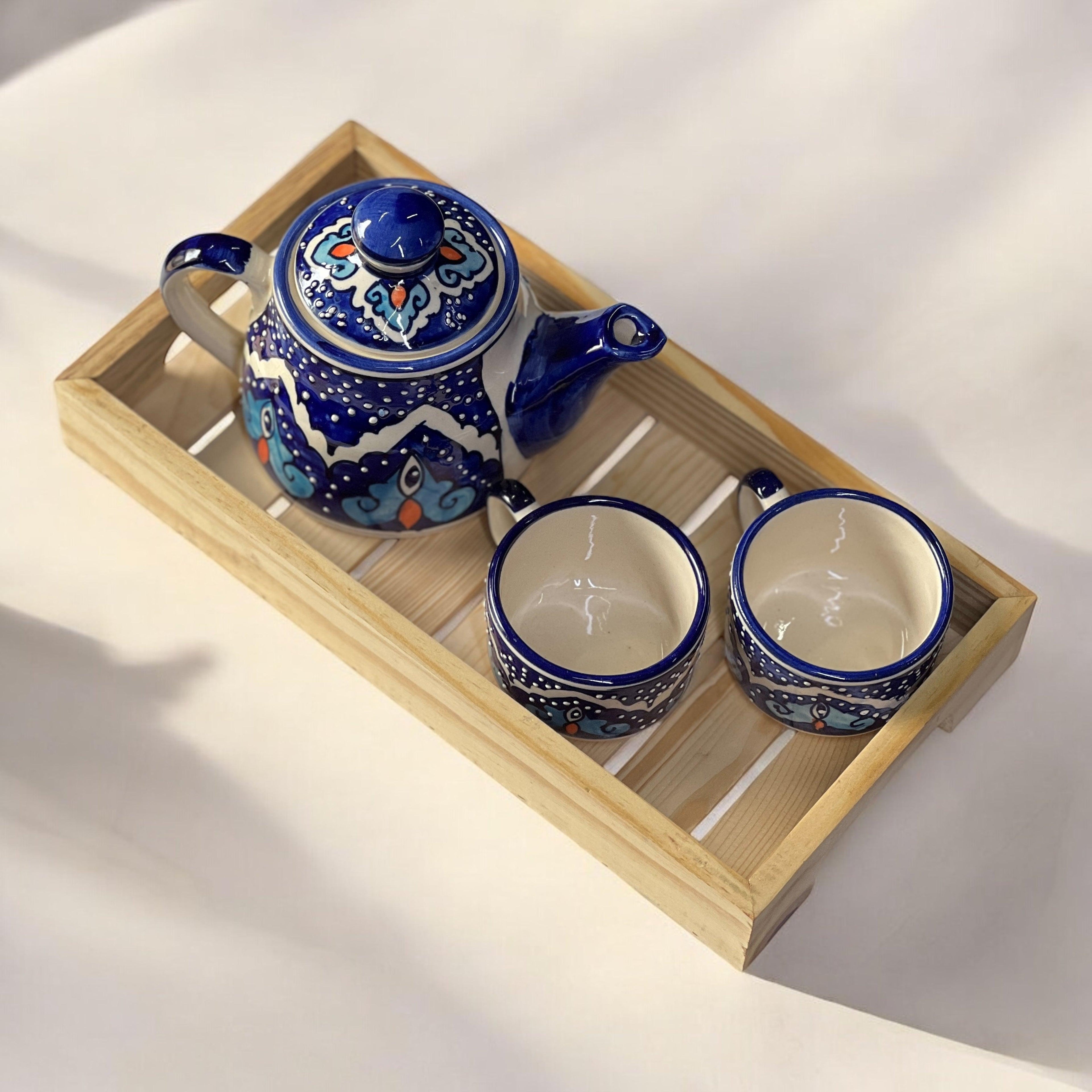 Two Open Eye Wooden l - Clayful Homes