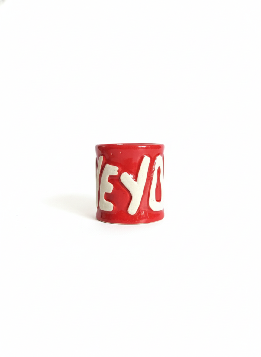 Red “Love” Mug (Pack of 1)