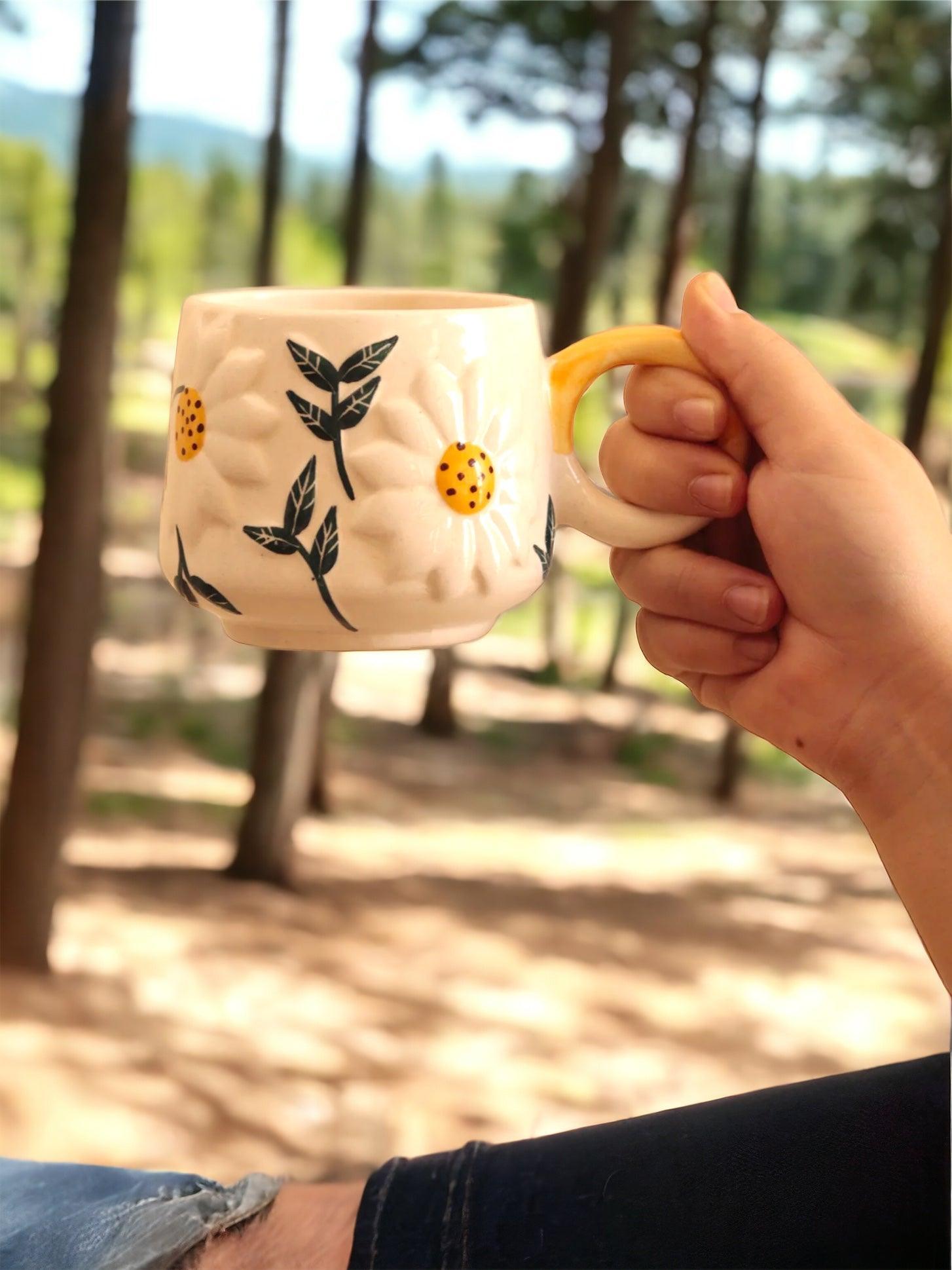 Sun Flower Mug - Clayful Homes