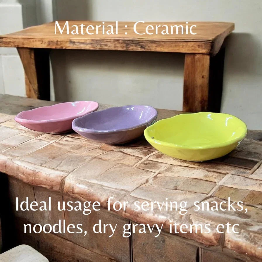 3 Serving Platter Bowls