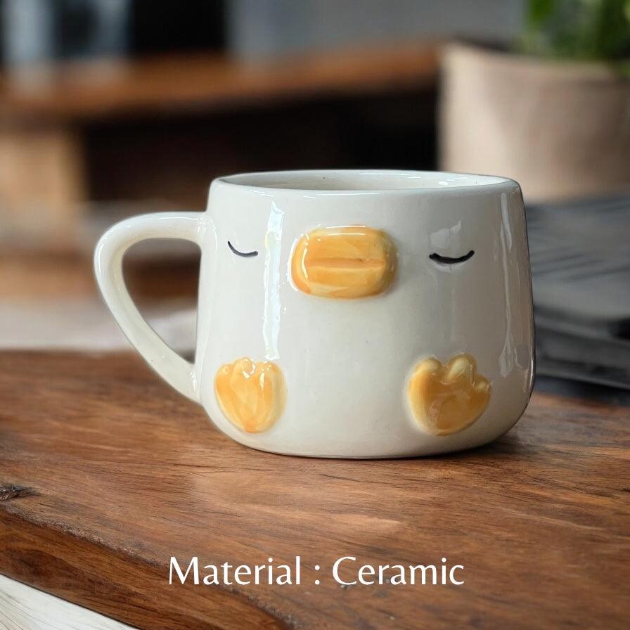 Sleeping-Duck-Ceramic-Coffee-Mugs-Clayfulhomes