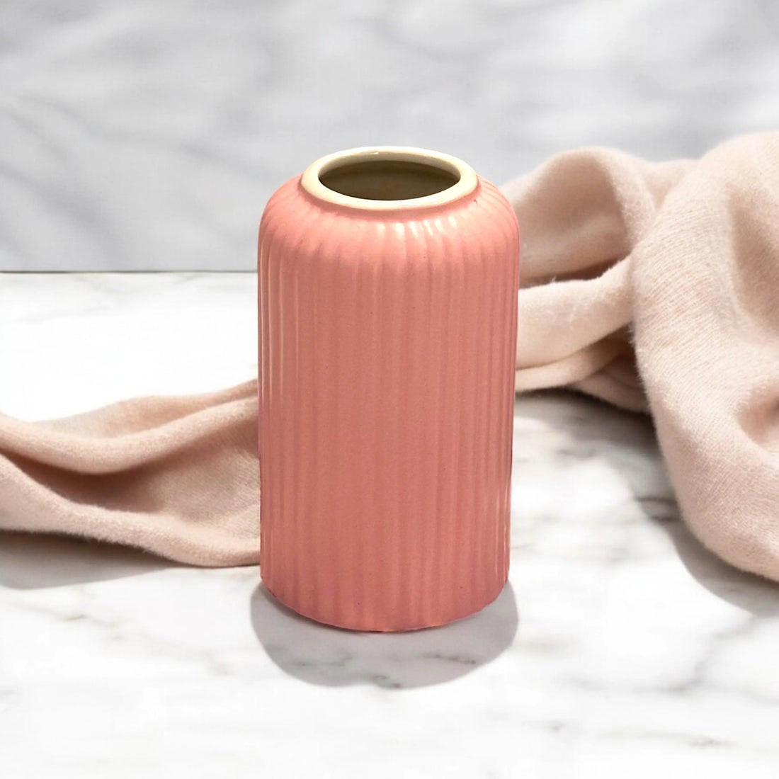 Pink Vase - Clayful Homes