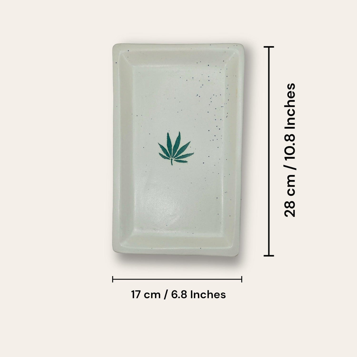 The Leaf Plate - Clayful Homes