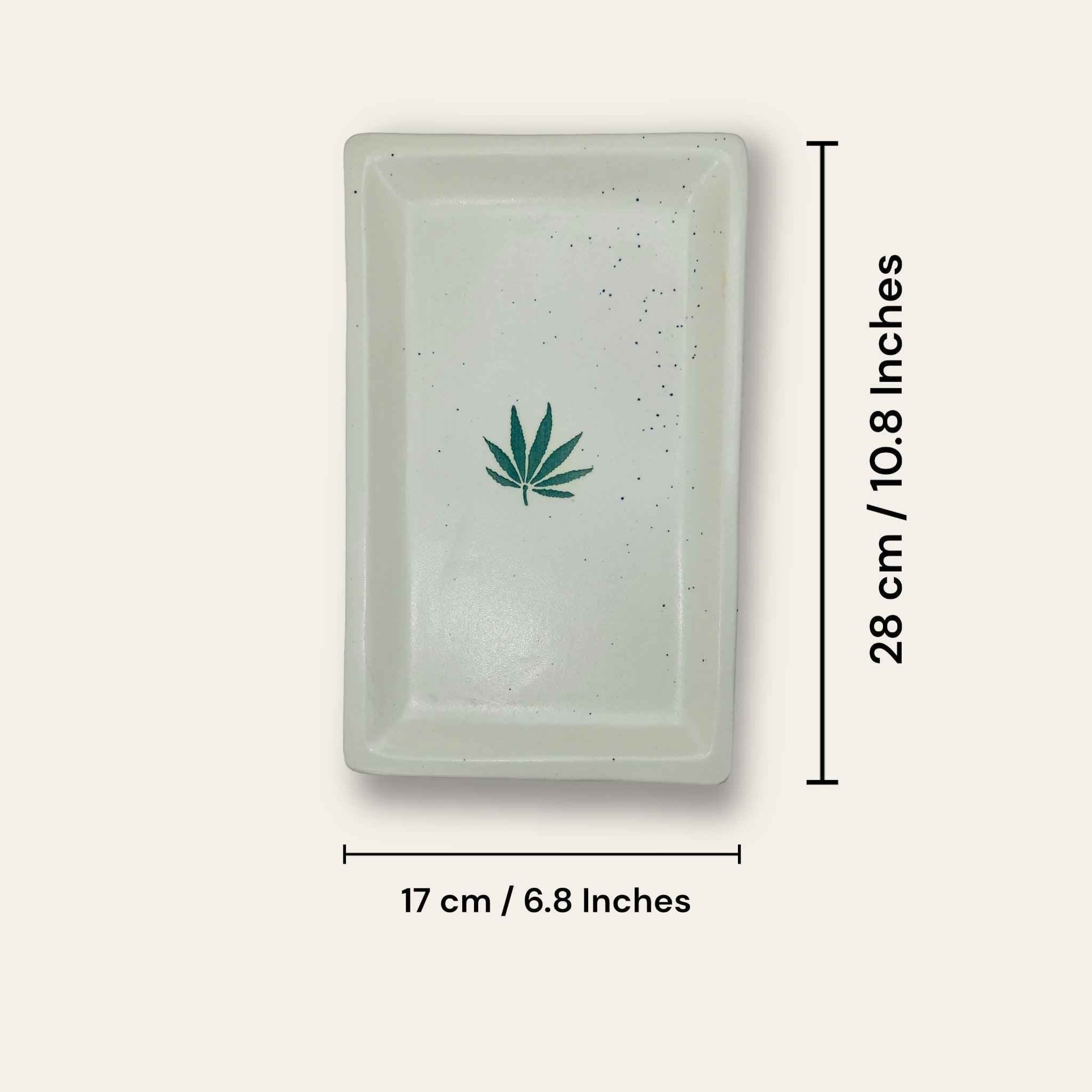 The Leaf Plate - Clayful Homes