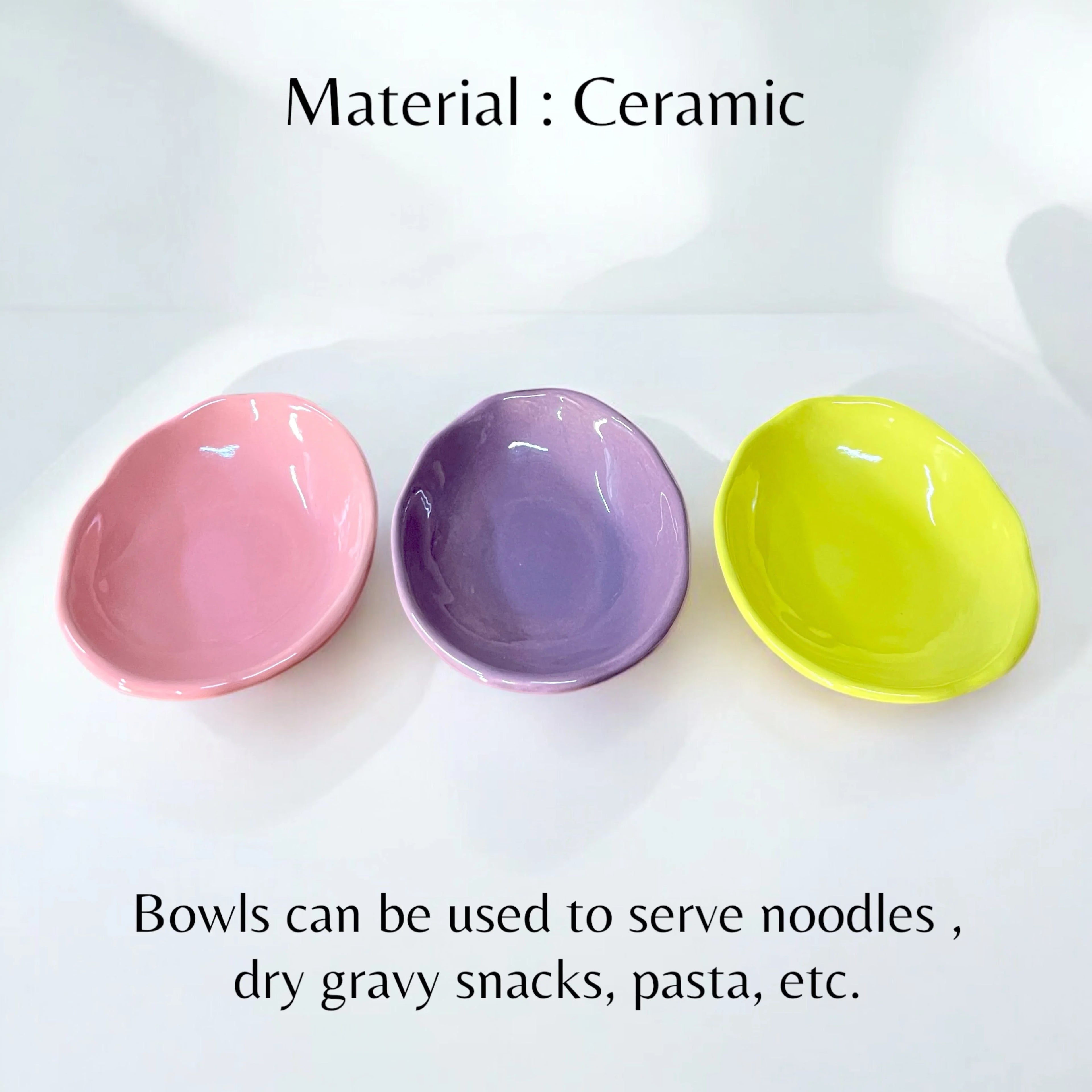 3 Serving Platter Bowls