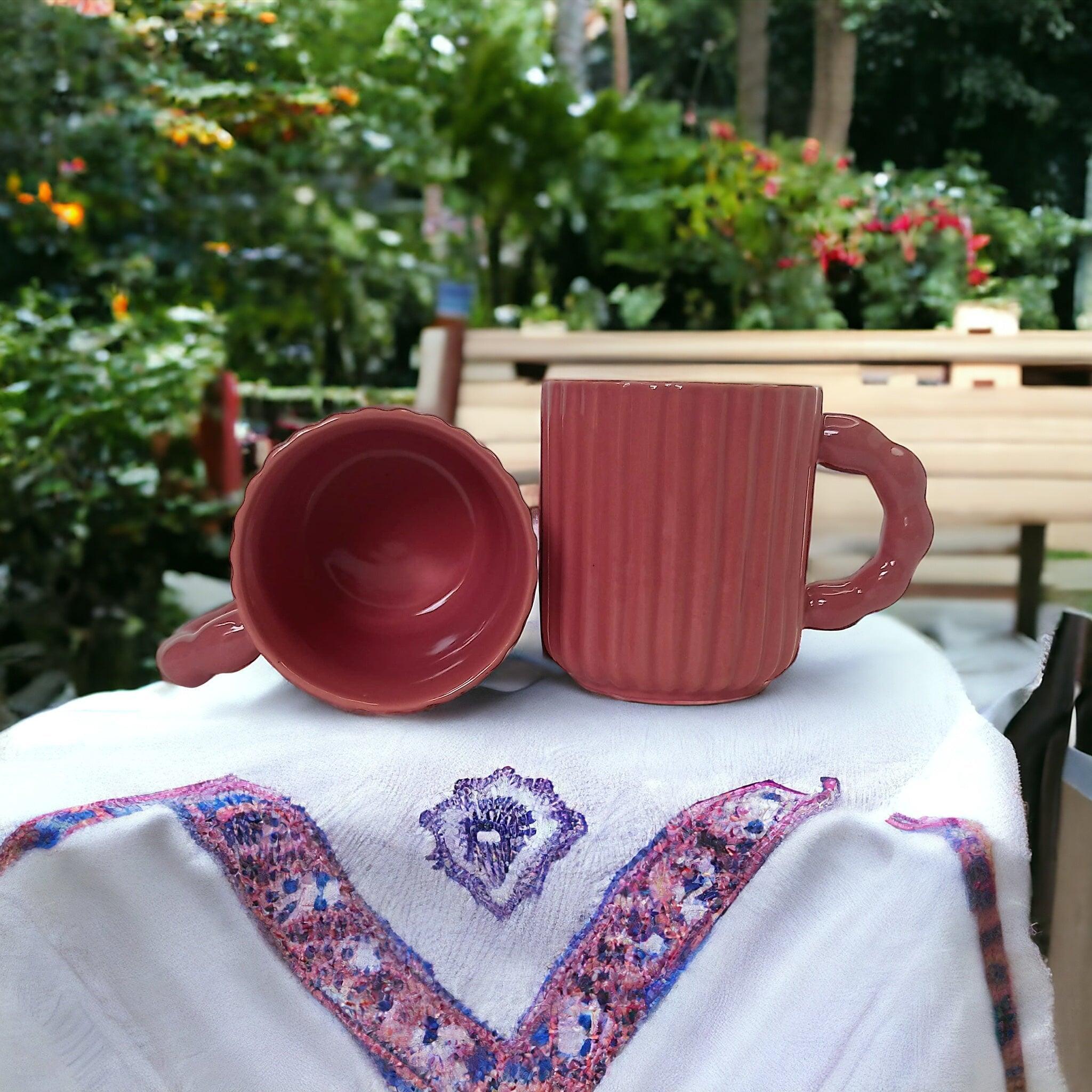 Pink Bracelet Mug - Clayful Homes