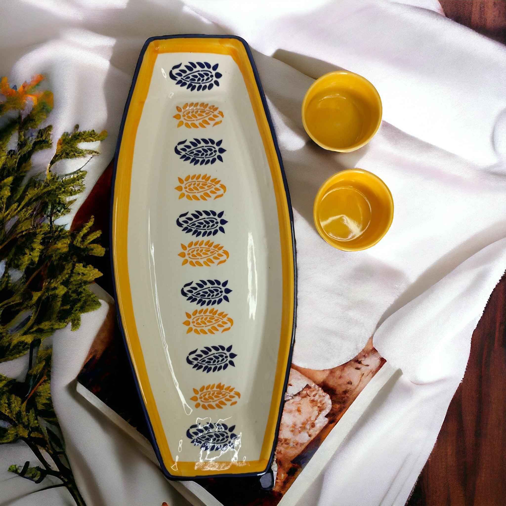 Umrao Snacks Platter - Clayful Homes