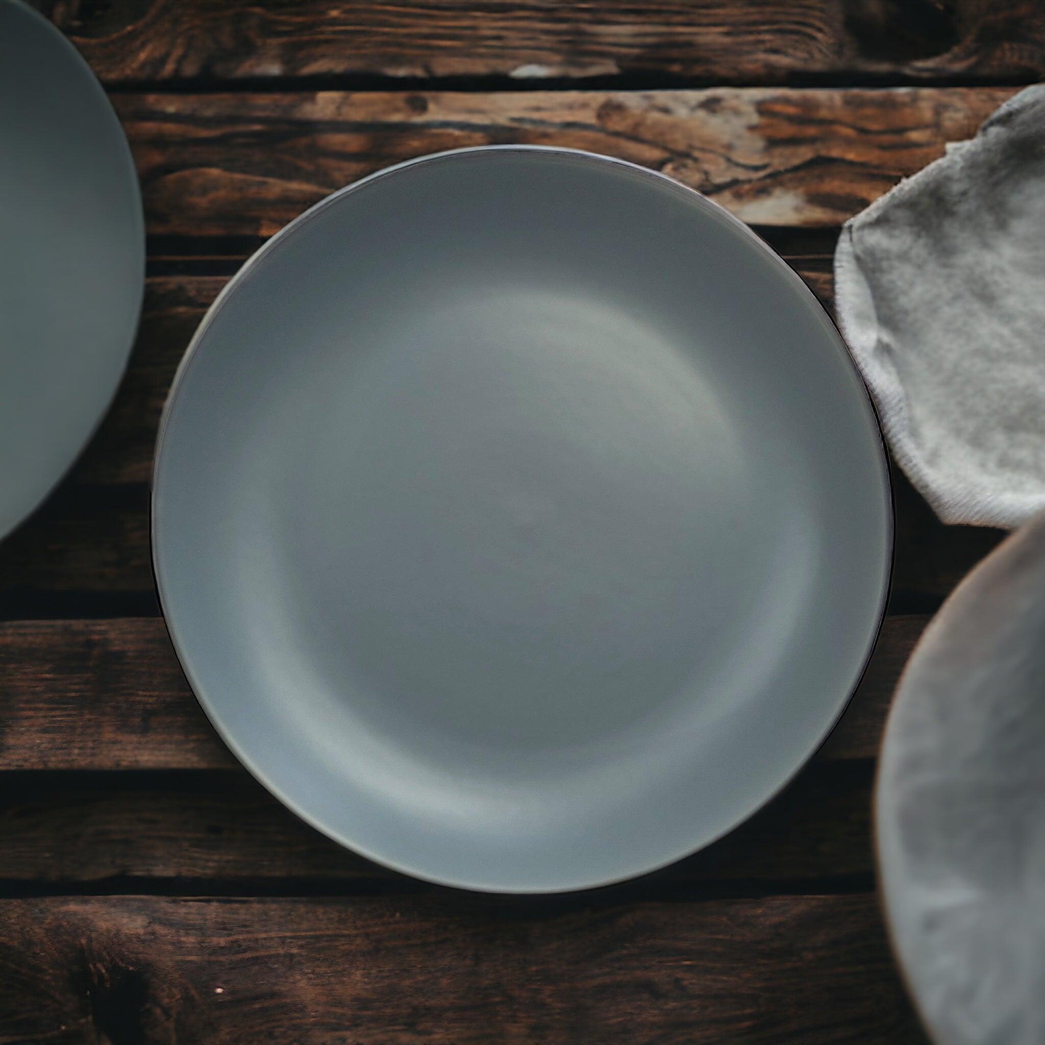 Grey Dinner set (3 pcs) - Clayful Homes