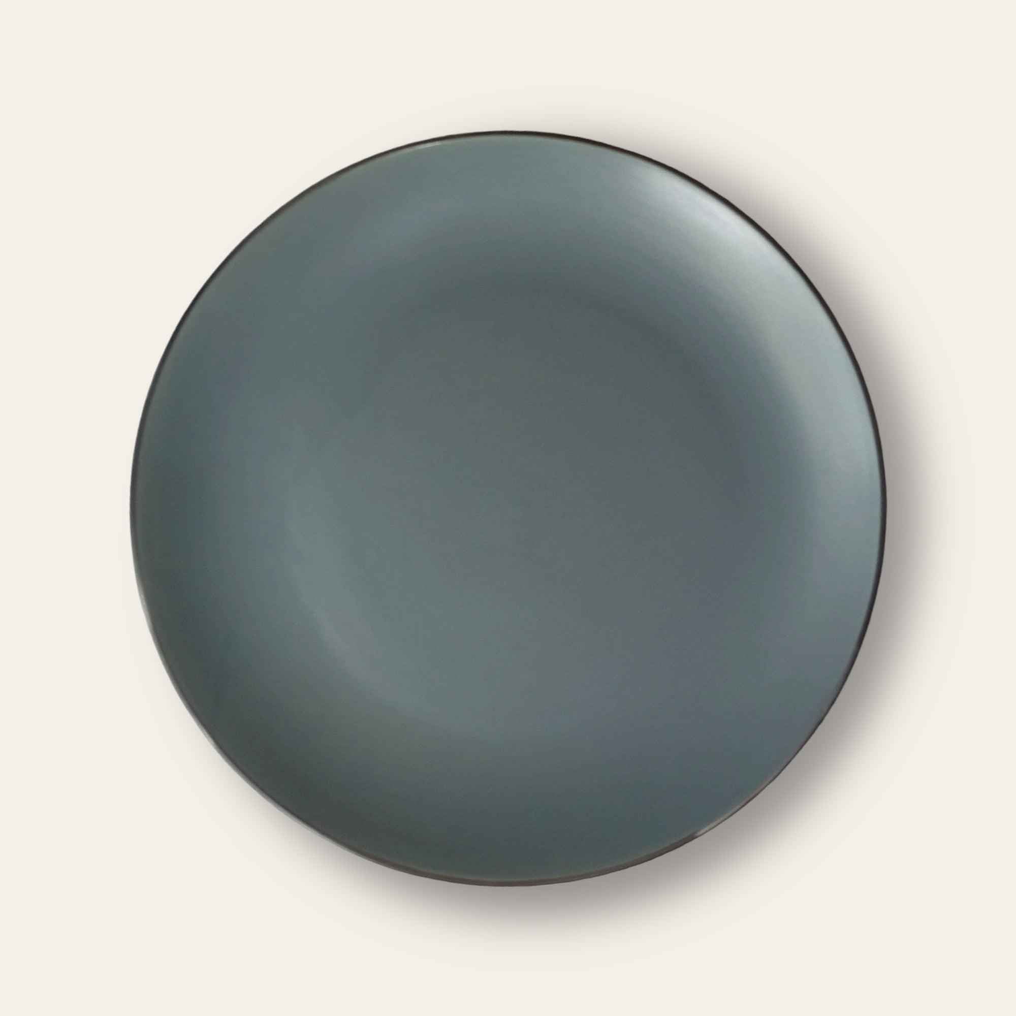 Grey Dinnerware Set (12 Pcs) - Clayful Homes