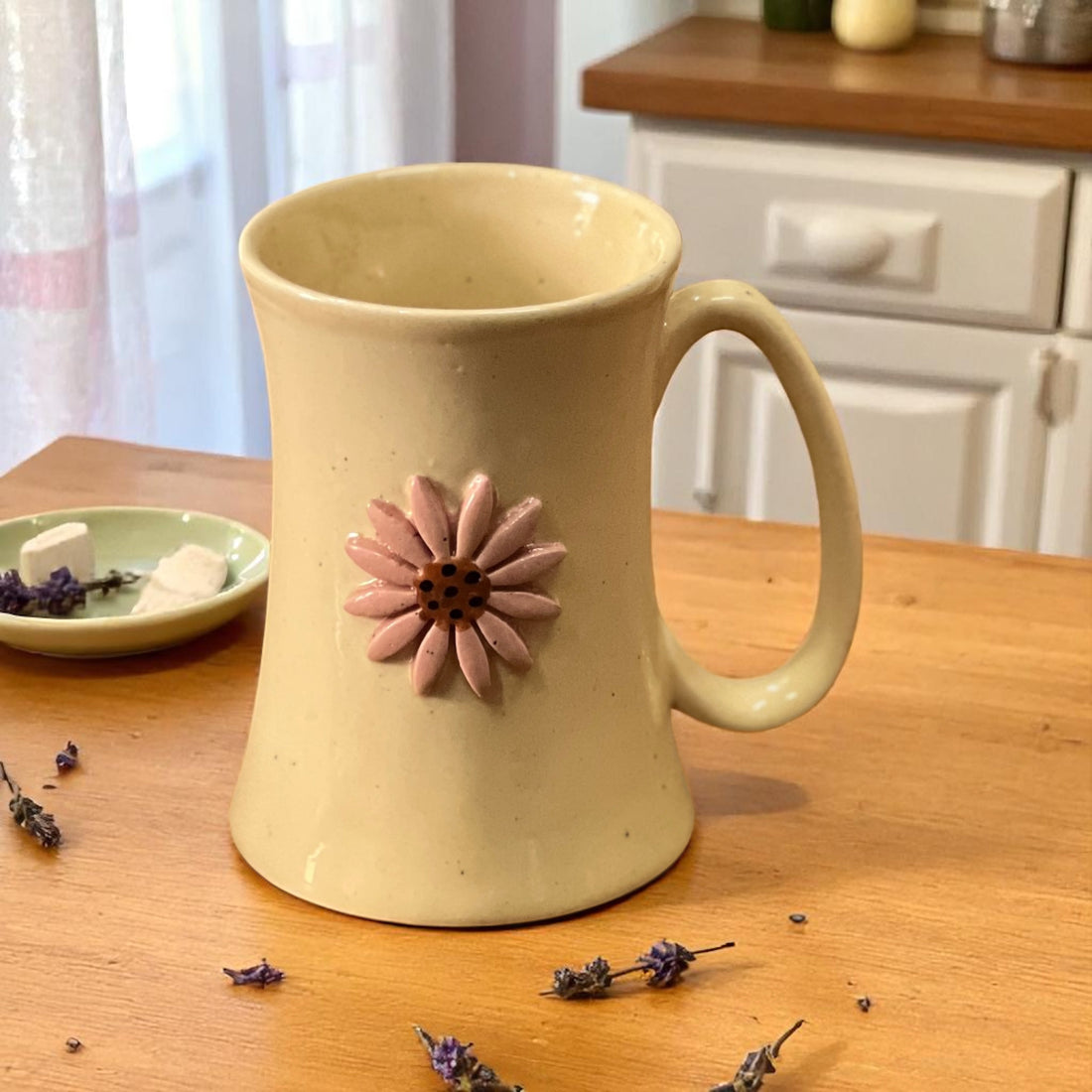 Pink Flower Coffee Mug