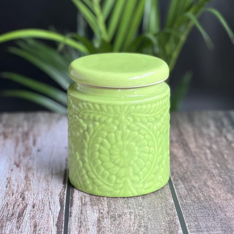 Two Green Jars - Clayful Homes
