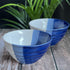 Big Blue White Set of 2 Serving Bowls - Clayful Homes
