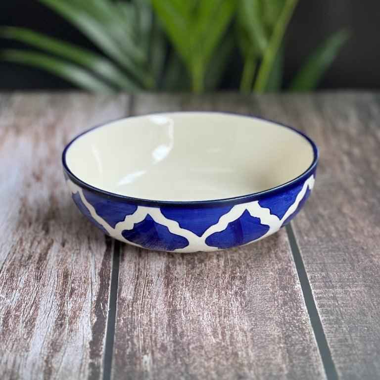 Blue Set of 2 Serving Bowls - Clayful Homes