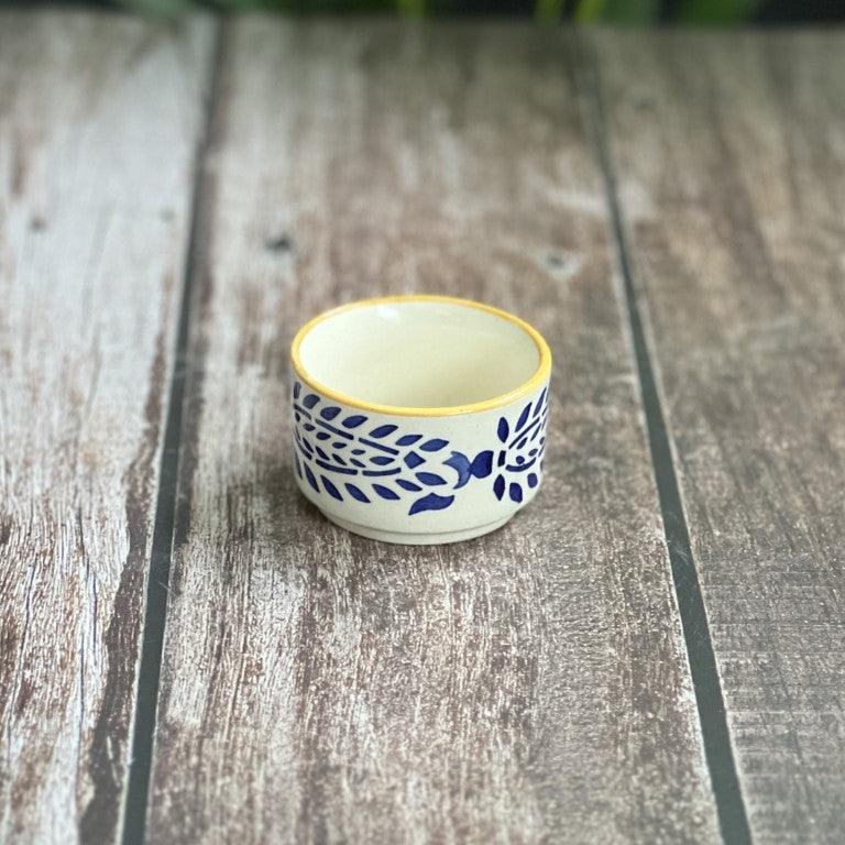 Umrao Yellow Chutney Katoris /Bowls - Clayful Homes