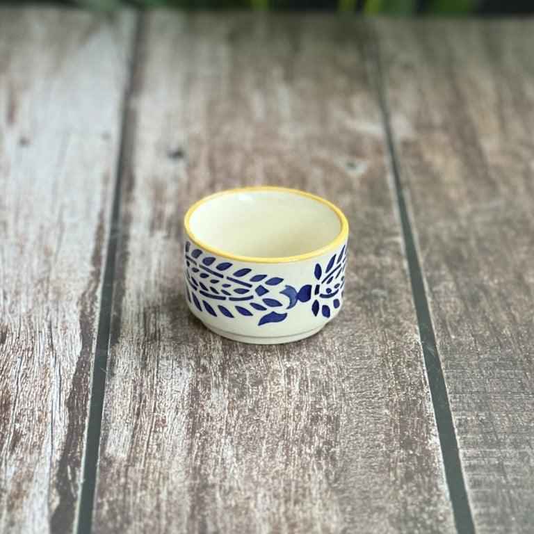 Umrao Yellow Chutney Katoris /Bowls - Clayful Homes