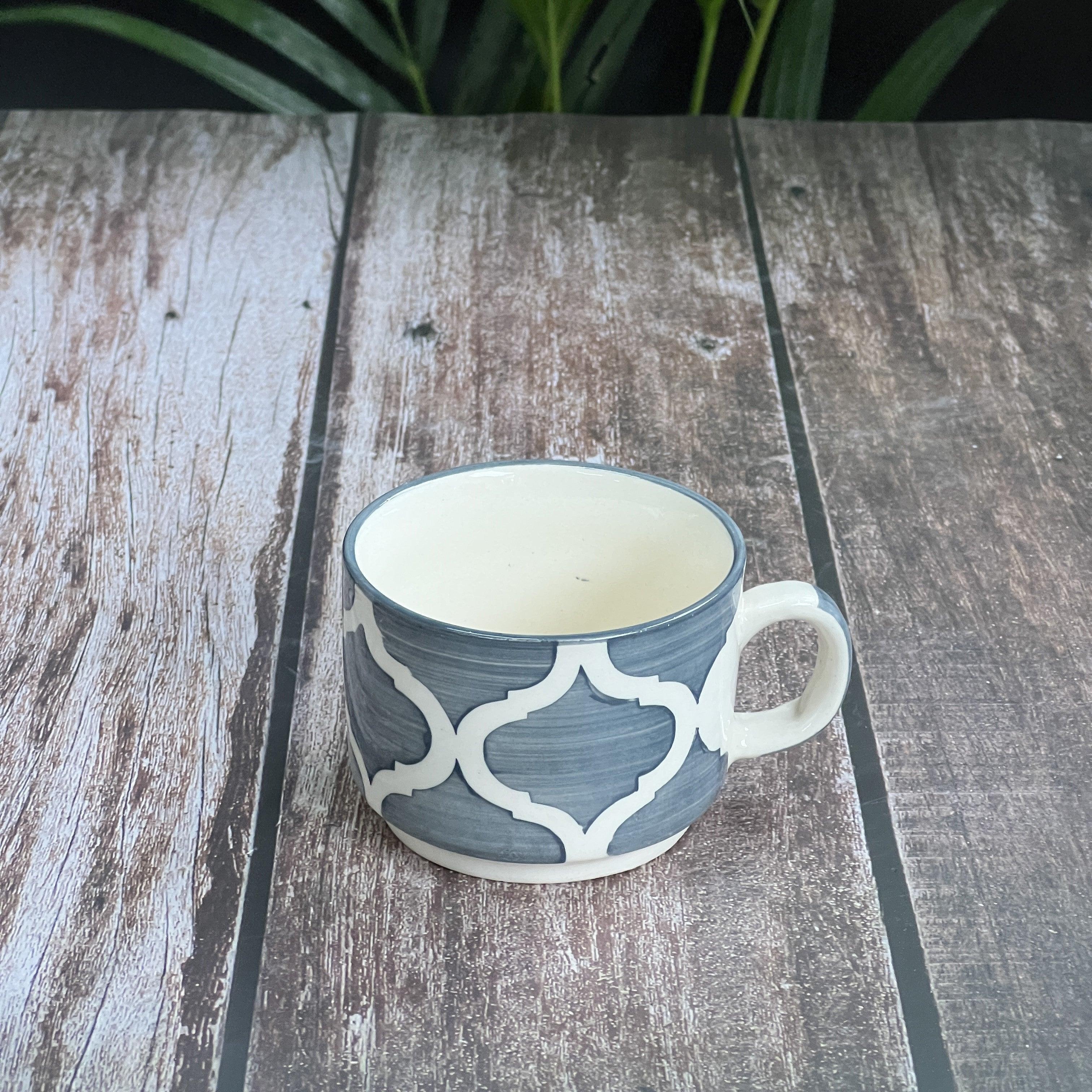 Four Grey Teapot Set - Clayful Homes