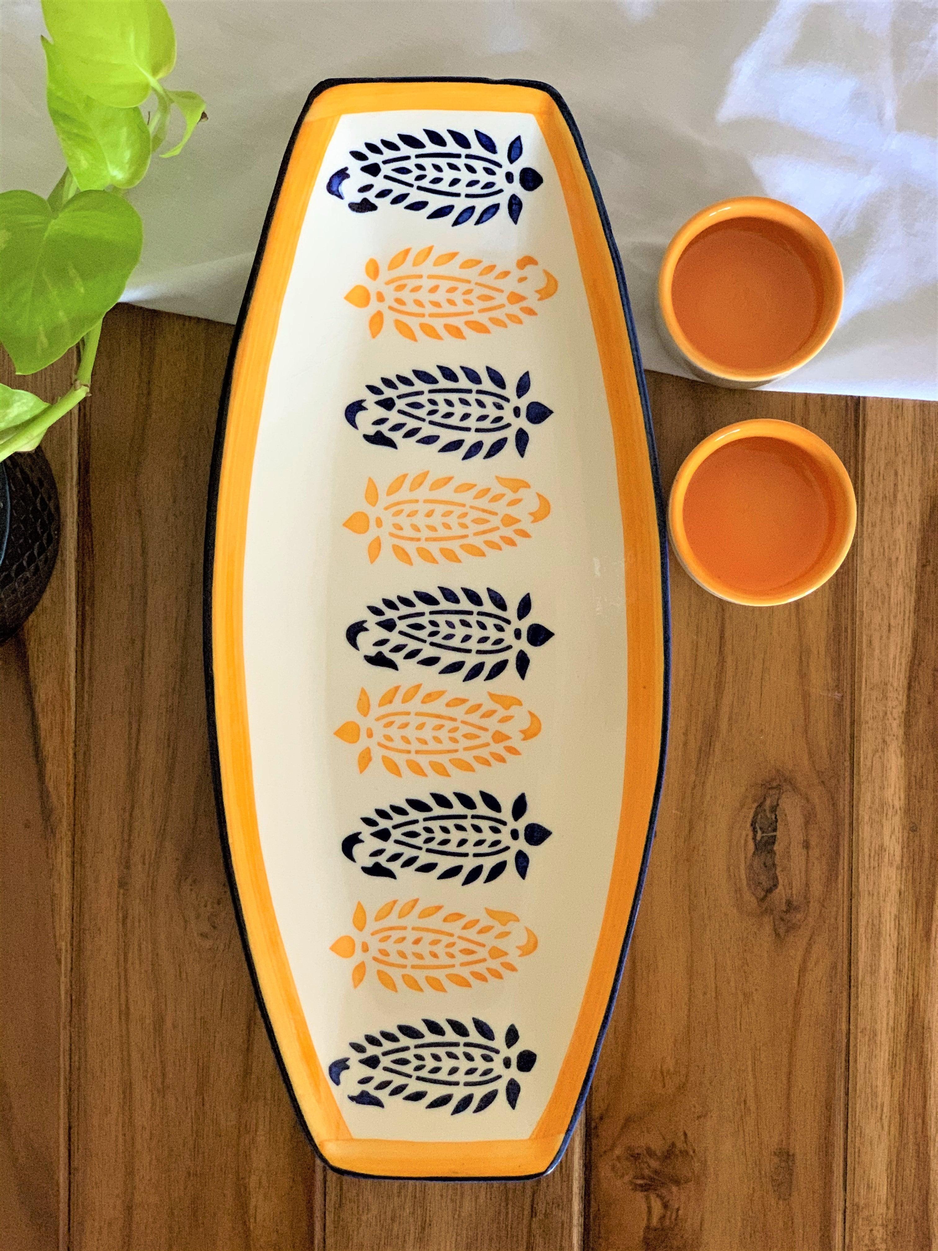 Umrao Snacks Platter - Clayful Homes