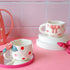 Bow and Roses Coffee Mugs Duo - Clayful Homes