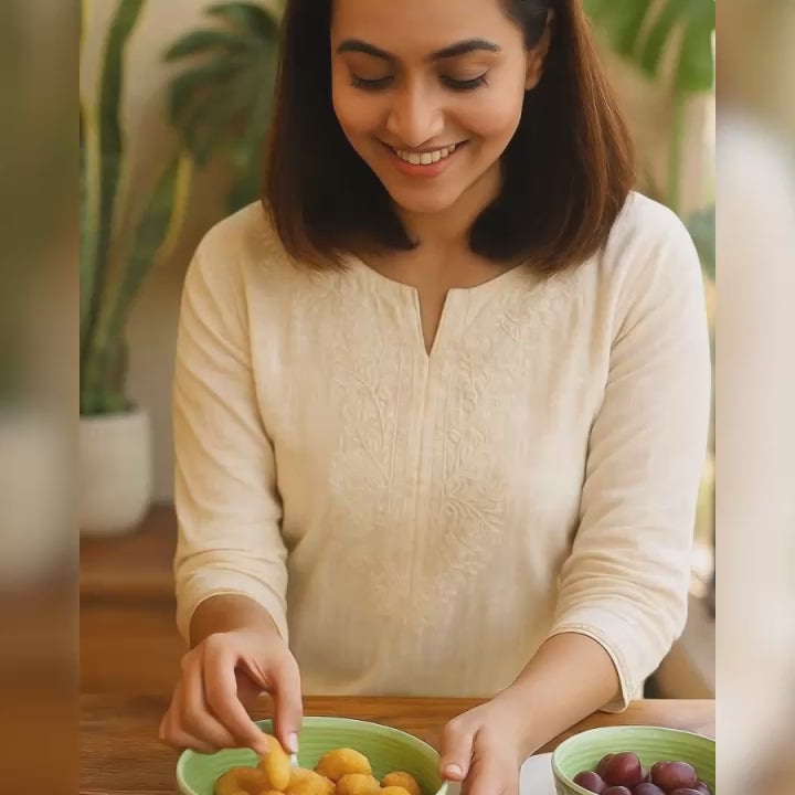 Blue Cloud Mug with Desert Plate