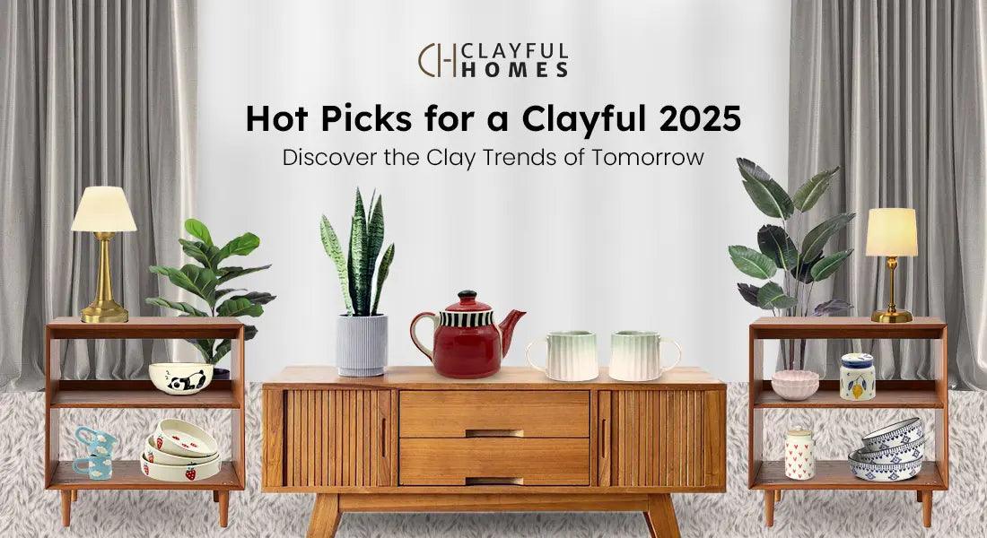 Top Ceramic Trends in 2025: What’s Hot in – HOME DECOR - Clayful Homes