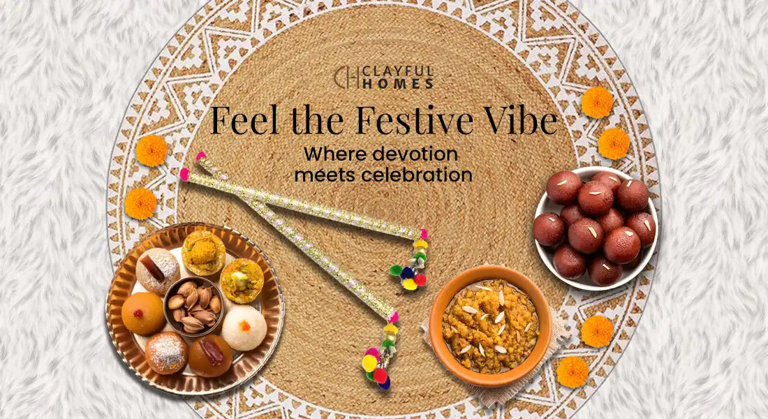 Top 10 Navratri Captions to Send to Your Loved Once in Hindi & English and Gifting Ideas - Clayful Homes