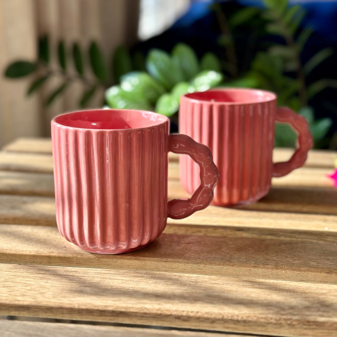 Pink Bracelet Mug - Clayful Homes