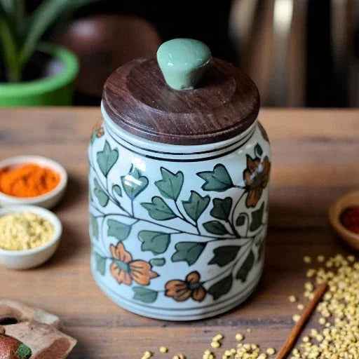 Mughal Bageecha Jar (Set of 1)