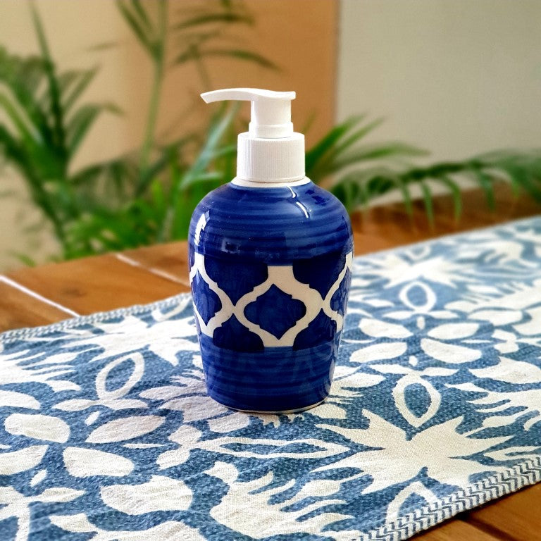 Blue Morroco Bathroom Set