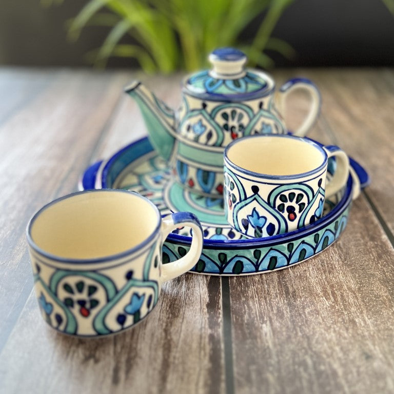 Mehrab Art Teapot Set