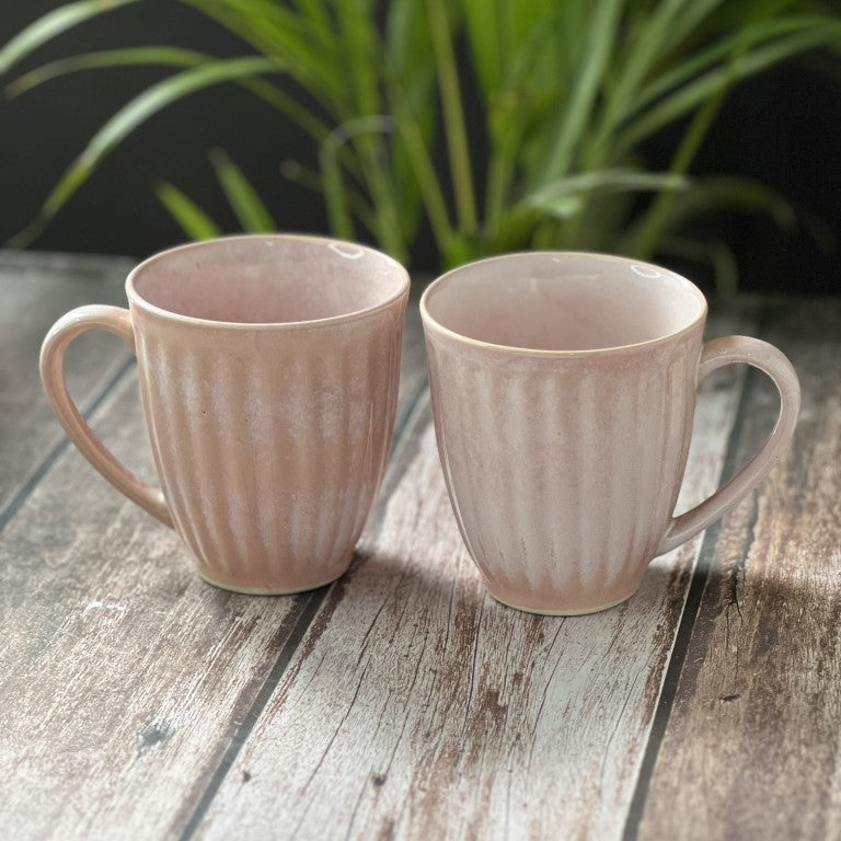 Chalk Pink Mugs | Set of 2