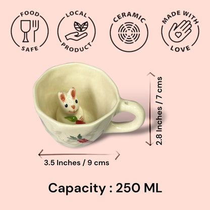 Hop Rabbit Mug