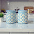 Blue Design Jars Pack of 2 - Clayful Homes