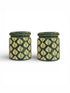 Green Design Jars Pack of 2 - Clayful Homes