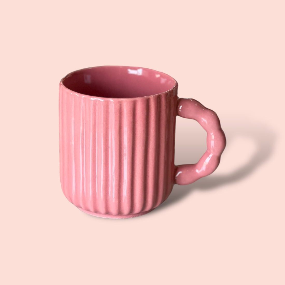 Pink Bracelet Mug - Clayful Homes