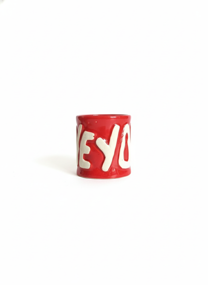 Red “Love” Mug (Pack of 1)