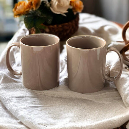 Big Brown Mugs | Set of 2