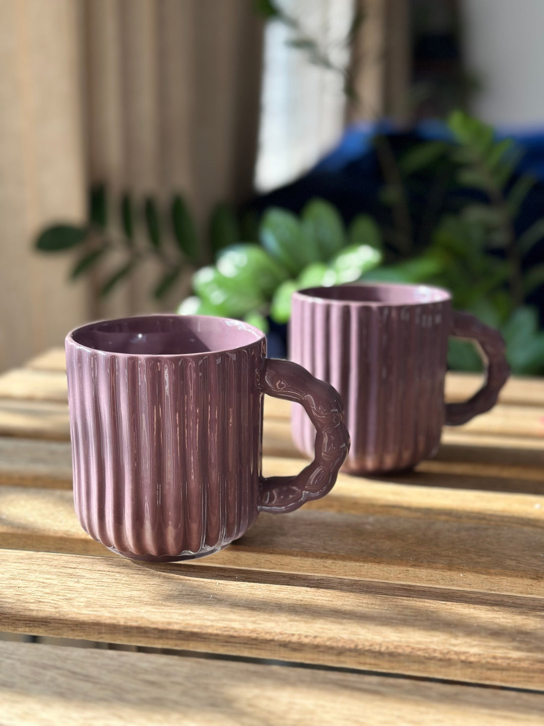 Purple Bracelet Mug - Clayful Homes