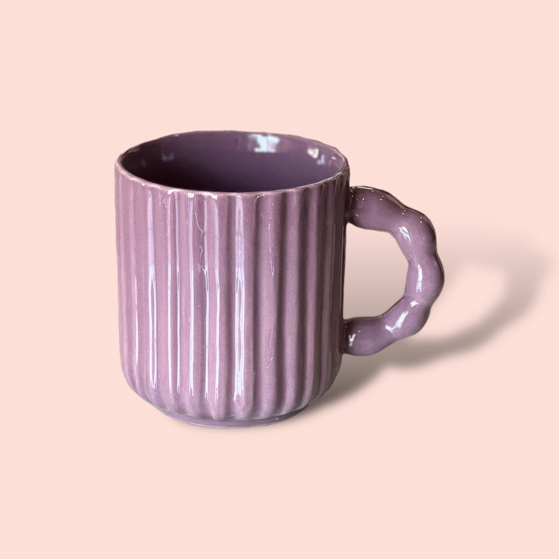 Purple Bracelet Mug - Clayful Homes