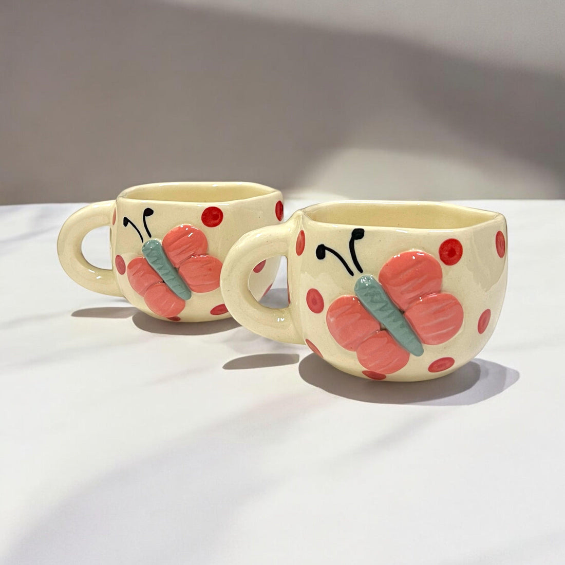 Butterfly Coffee Mug - Clayful Homes