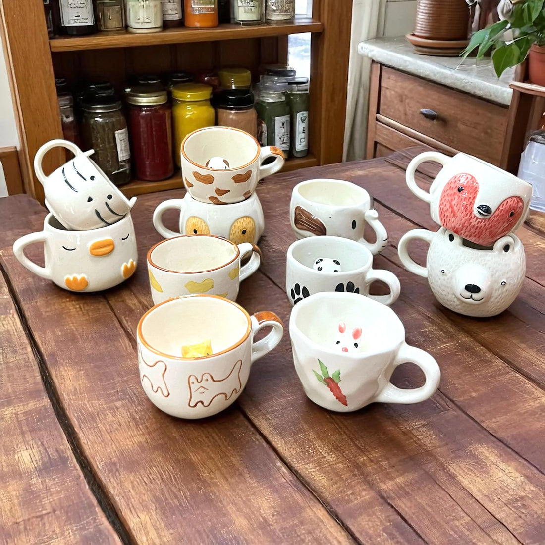 Animal Kingdom Mugs (Get 11 for price of 9) - Clayful Homes