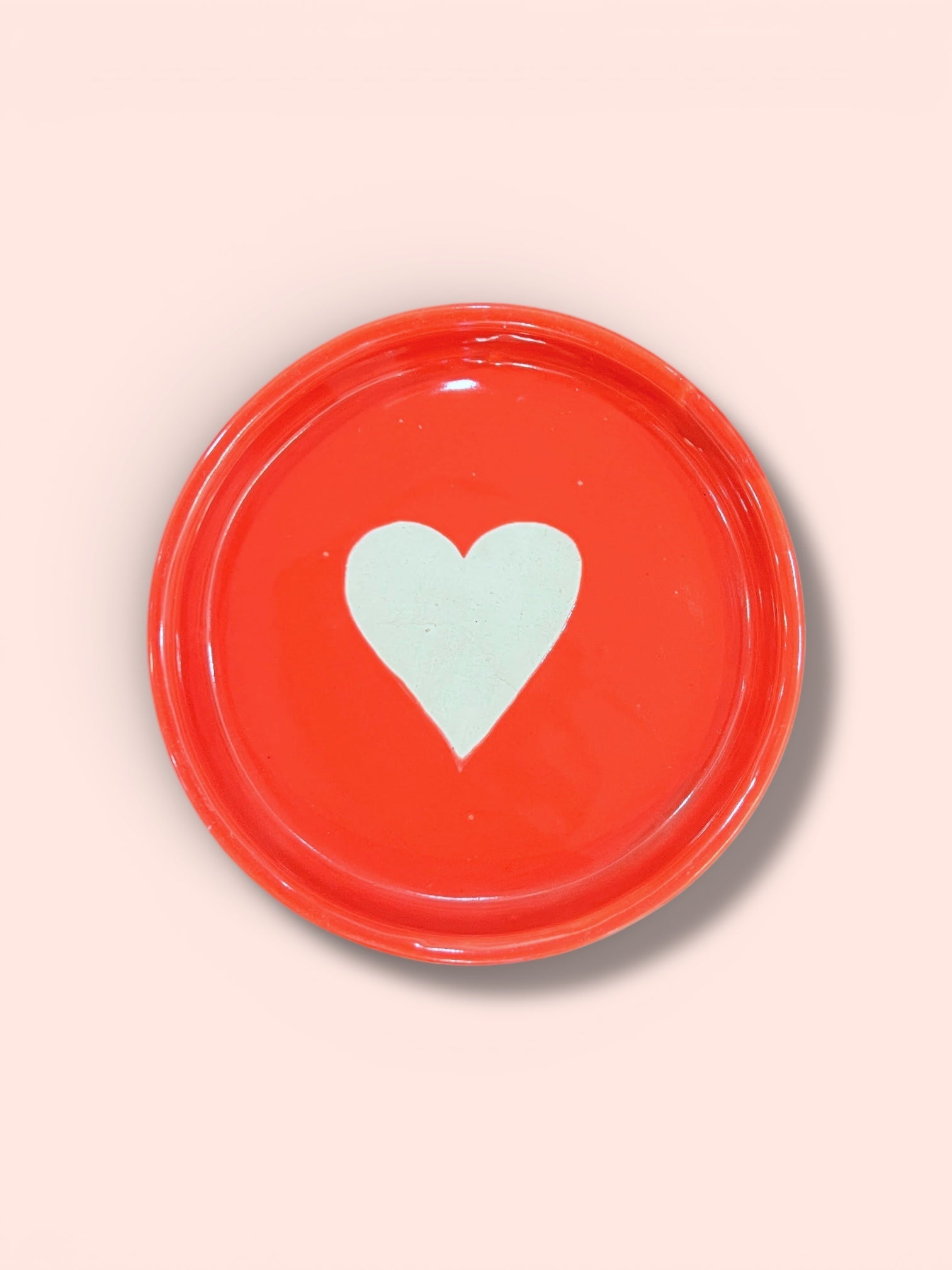 Red Heart Mug &amp; Saucer (Pack of 1)