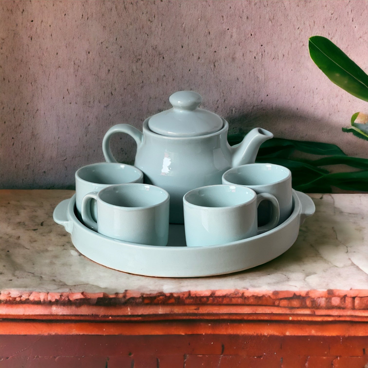 Mint Teapot Set