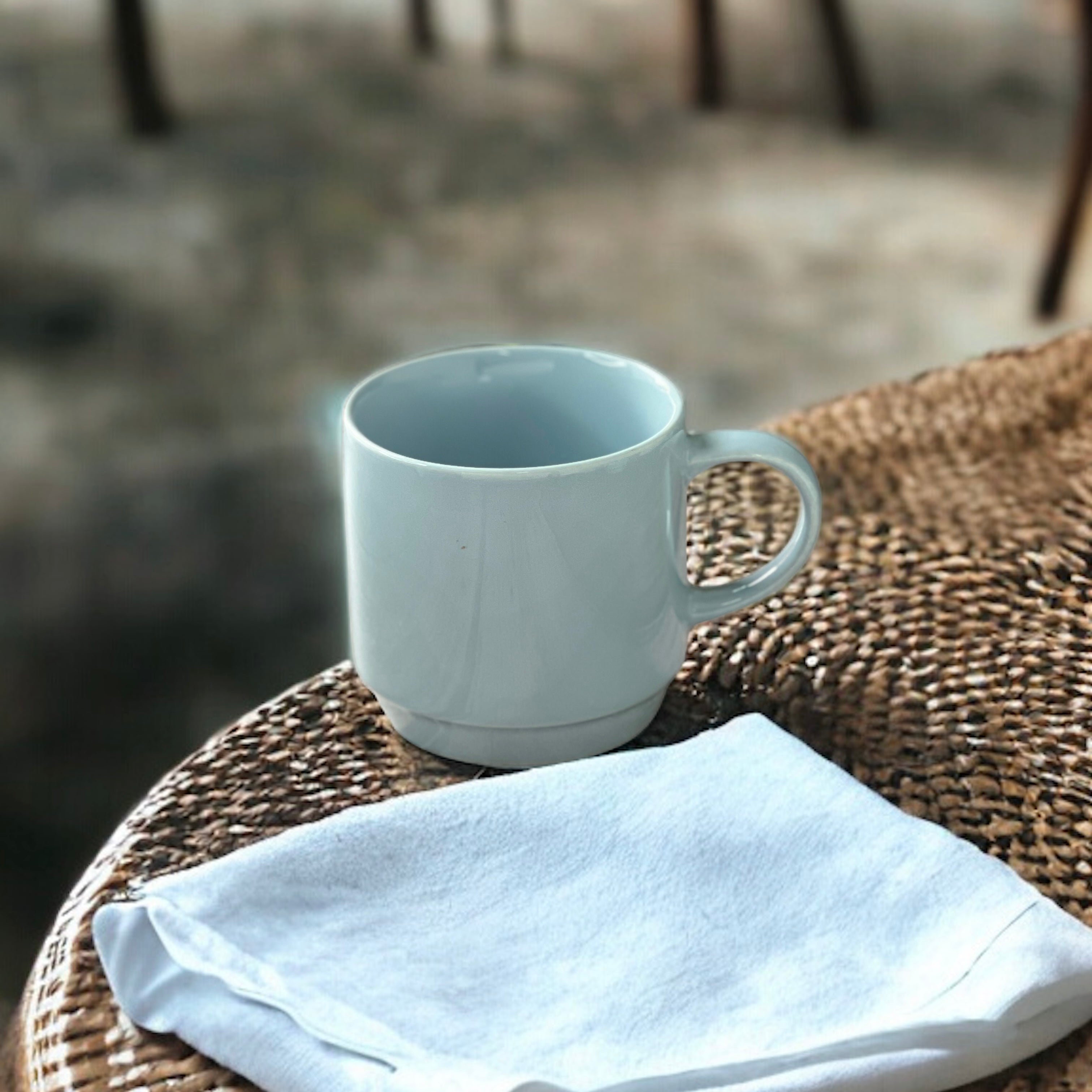 Cafe Blue Mugs | Set of 2