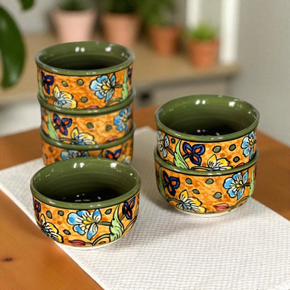 Orient Ceramic Soup Bowls Set of 6 - Clayful Homes