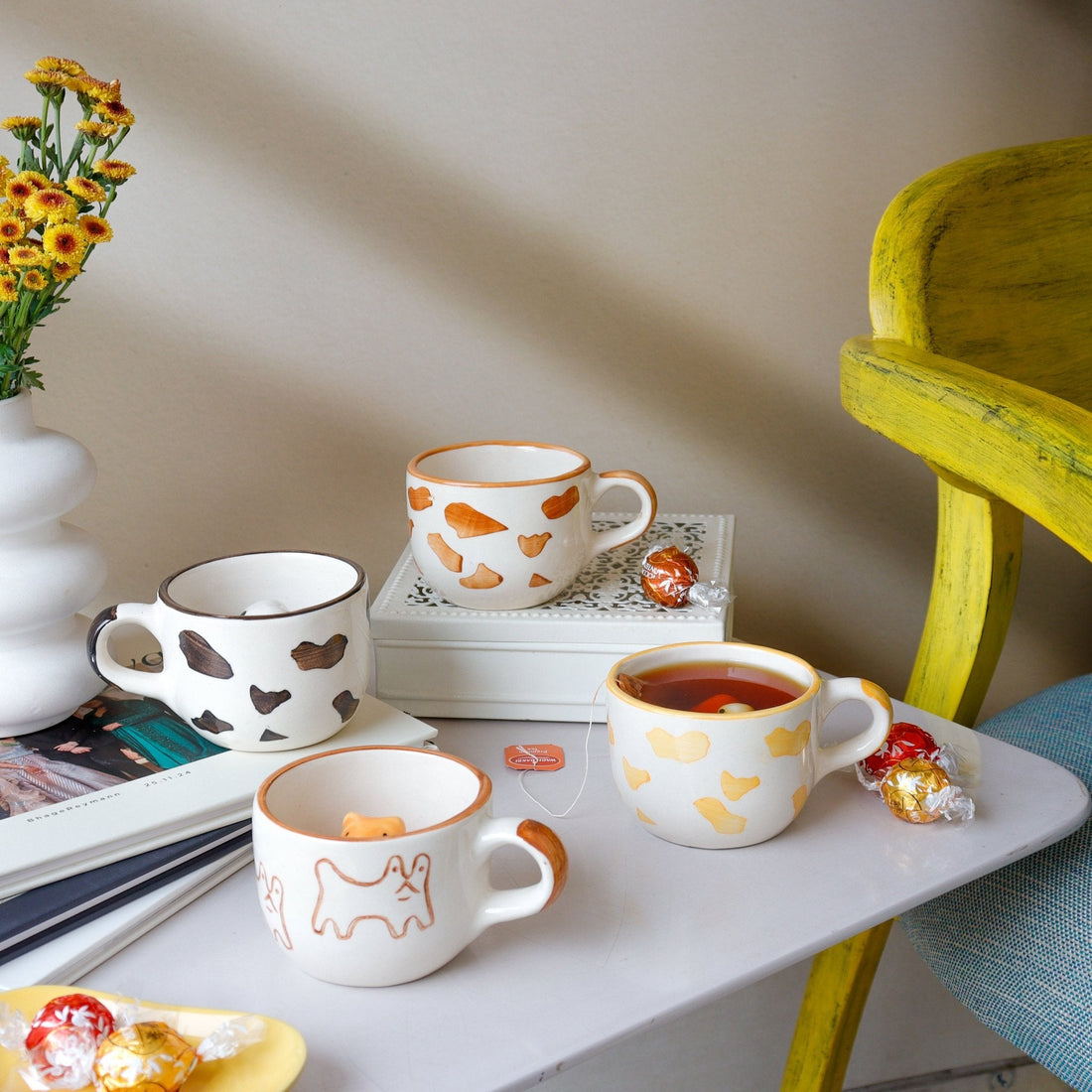 Get 4 @ Cost of 3! Pawz and Wings Coffee Mugs